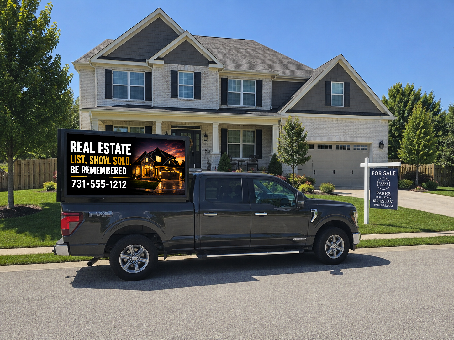 Customer Magnet configured for a real estate business